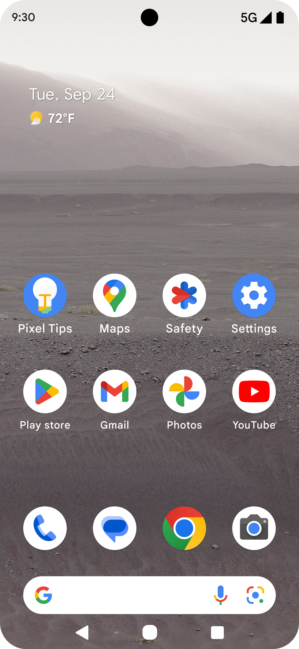 Simple View UI Screenshot